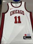 NBA 11 Derozan Bulls 22-23 city Maillot blanc imprimé